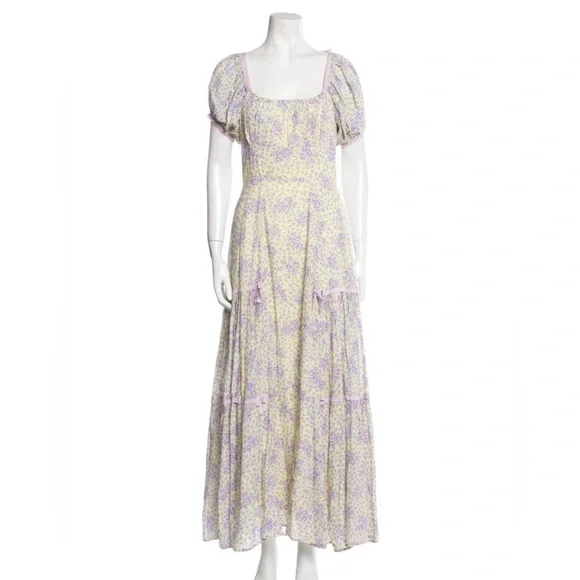 NWOT LoveShackFancy Floral Print Dress